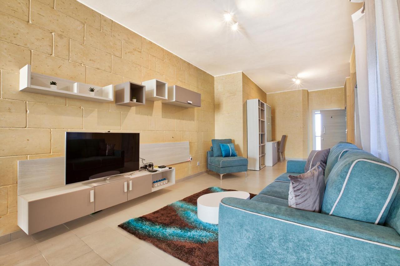 Apartmán Summer Fields Penthouse With Amazing Views Sannat Exteriér fotografie